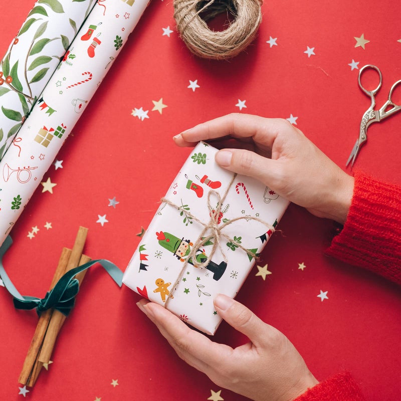 ValBox 6x6x4 Gift Boxes with 98ft Twine 20 Pack White Paper Gift Boxes with Lids for Gifts, Crafting Cupcake Boxes, Easy Assemble Bridesmaids Proposal Boxes - Image 5